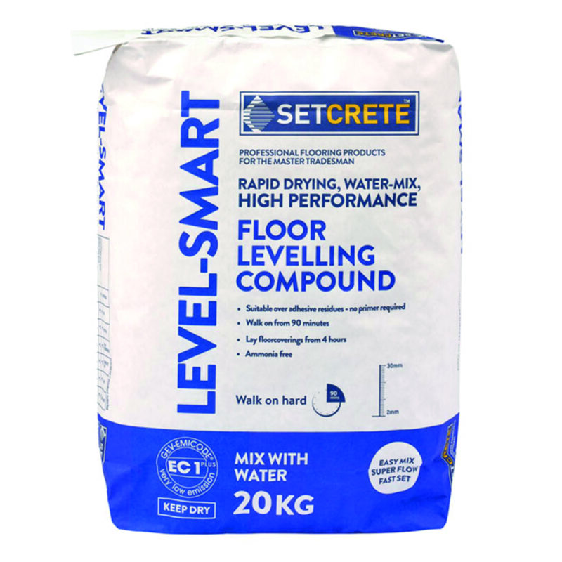 New Setcrete LevelSmart Floor Levelling Compound Now Available
