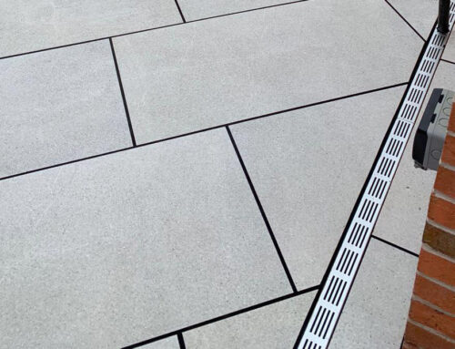 Why You Should Use Linear Drainage Channels with Porcelain Paving